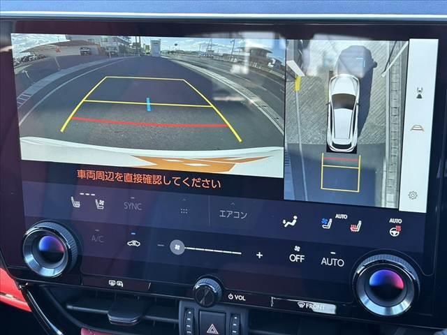 NX NX450h+ Fスポーツ 禁煙車 TRDエアロ アドバンストパーク セーフティ Aクルコン Aハイビーム BSM 20インチAW スポーツ革シート スマートキーX2 ETC オートLED Dインナーミラー 14型ナビ BT(4枚目)