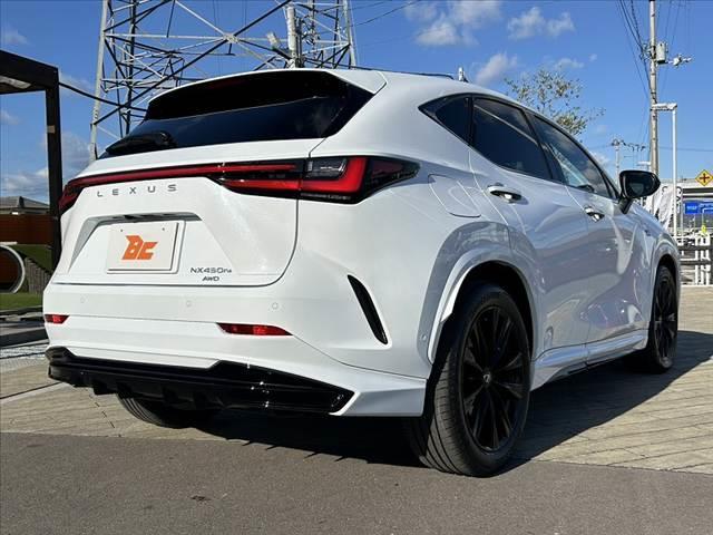 NX NX450h+ Fスポーツ 禁煙車 TRDエアロ アドバンストパーク セーフティ Aクルコン Aハイビーム BSM 20インチAW スポーツ革シート スマートキーX2 ETC オートLED Dインナーミラー 14型ナビ BT(15枚目)