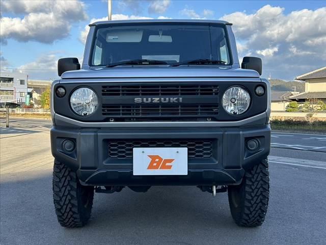 ジムニー XG 禁煙車 5MT 4WD 社外SDナビ フルセグ BT DVD キーレス スペアキー 横滑り防止 チルトステア ヨコハマ製マッドタイヤ サイドカーテンエアB マット プライバシーガラス レベライザー(9枚目)