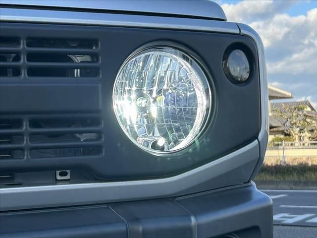 ジムニー XG 禁煙車 5MT 4WD 社外SDナビ フルセグ BT DVD キーレス スペアキー 横滑り防止 チルトステア ヨコハマ製マッドタイヤ サイドカーテンエアB マット プライバシーガラス レベライザー(30枚目)