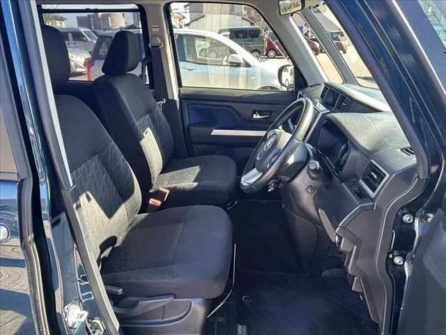 タンク カスタムG 後期 禁煙車 車検整備付 SA3 Aハイビーム コーナーセンサー 両電スラ クルコン 純正9インチナビ フルセグ BT DVD Bカメ ステリモ オートLED スマートキーX2 革巻きステア(16枚目)