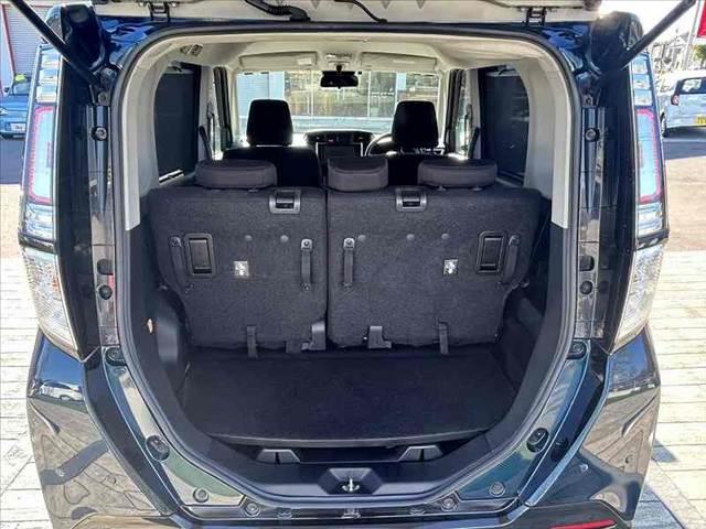 タンク カスタムG 後期 禁煙車 車検整備付 SA3 Aハイビーム コーナーセンサー 両電スラ クルコン 純正9インチナビ フルセグ BT DVD Bカメ ステリモ オートLED スマートキーX2 革巻きステア(20枚目)