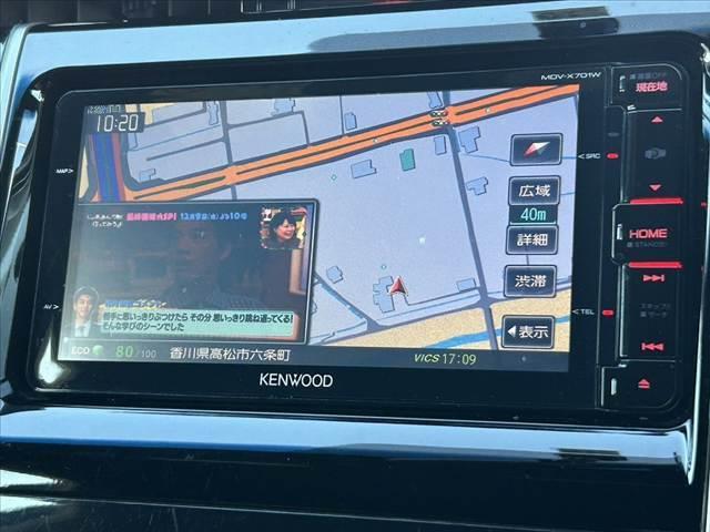 ハリアー エレガンス 禁煙車 車検整備付 モデリスタフルエアロ ナビ フルセグ バックモニター ETC プッシュスタート スマートキー パワーシート 横滑り防止 LEDオートライト BT DVD再生 合皮コンビシート(3枚目)