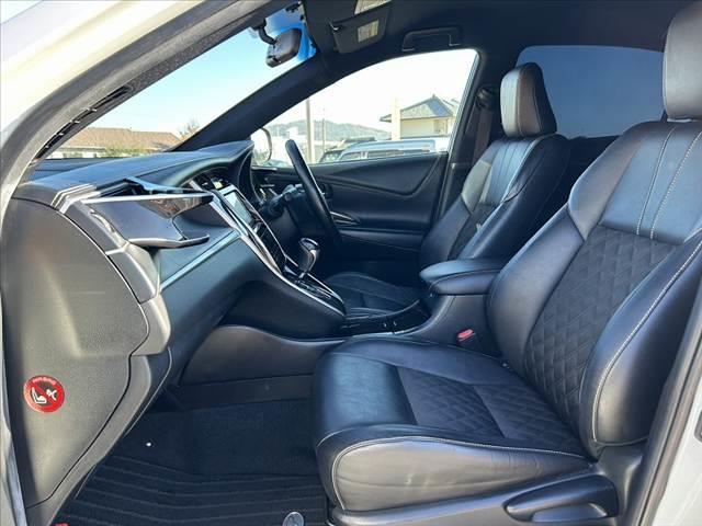 ハリアー エレガンス 禁煙車 車検整備付 モデリスタフルエアロ ナビ フルセグ バックモニター ETC プッシュスタート スマートキー パワーシート 横滑り防止 LEDオートライト BT DVD再生 合皮コンビシート(17枚目)