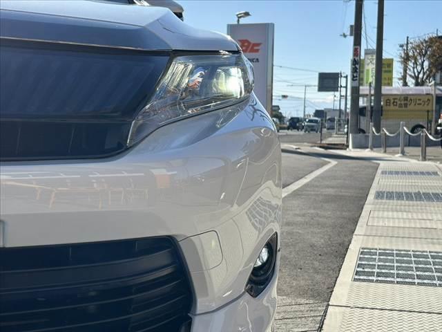 ハリアー エレガンス 禁煙車 車検整備付 モデリスタフルエアロ ナビ フルセグ バックモニター ETC プッシュスタート スマートキー パワーシート 横滑り防止 LEDオートライト BT DVD再生 合皮コンビシート(32枚目)