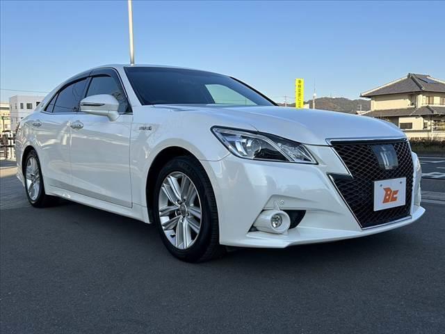 クラウンハイブリッド アスリートS 禁煙車 プリクラ レーダークルーズ コーナーセンサー 純正AW メーカーナビ スーパーサウンド フルセグ BT Bカメ ETC ミラー型FRドラレコ スマートキーX2 Pシート シートヒーター(8枚目)