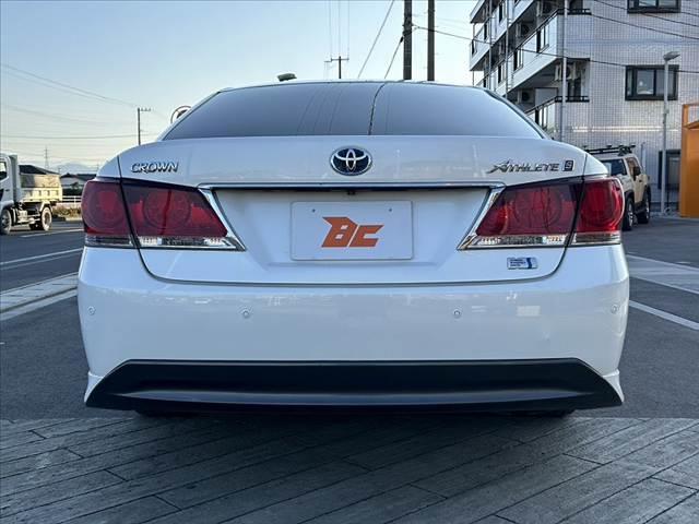 クラウンハイブリッド アスリートS 禁煙車 プリクラ レーダークルーズ コーナーセンサー 純正AW メーカーナビ スーパーサウンド フルセグ BT Bカメ ETC ミラー型FRドラレコ スマートキーX2 Pシート シートヒーター(14枚目)