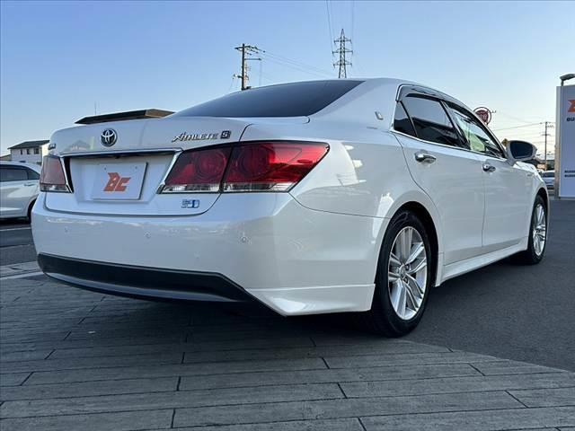 クラウンハイブリッド アスリートS 禁煙車 プリクラ レーダークルーズ コーナーセンサー 純正AW メーカーナビ スーパーサウンド フルセグ BT Bカメ ETC ミラー型FRドラレコ スマートキーX2 Pシート シートヒーター(15枚目)