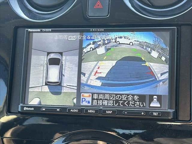 ノート ｅ－パワー　メダリスト　後期　禁煙車　車検整備付　エマブレ　アラビュー　インテリミラー　コーナーセンサー　クルコン　オートＬＥＤ　フォグ　スマートキー　純１５ＡＷ　社外メモリナビ　ＢＴ　ステリモ　電格ミラー　Ｐガラス（3枚目）