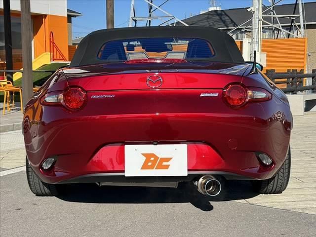 ロードスター Sスペシャルパッケージ 禁煙車 BSM 車線逸脱警報 オートLED シートヒーター 純正ナビ フルセグ BT DVD Bカメラ ステリモ スマートキー ETC ドラレコ 革巻きステア チルトステア 柿本改マフラー(14枚目)