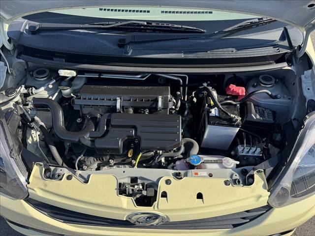 ミライース L 禁煙車 車検整備付 社外メモリナビ 地デジ キーレス エコアイドル ヘッドライトレベライザー WSRSエアバッグ ACソケット リアガラス熱線 UVカットガラス セキュリティアラーム フロアマット(44枚目)