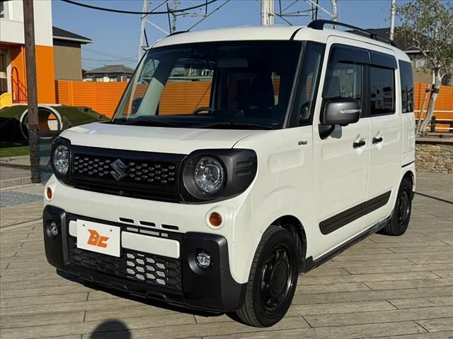 スペーシアギア ハイブリッドXZ ターボ 禁煙車 車検整備付 ターボ 両側電スラ セーフティサポート クルコン プッシュスタート スマートキー2ケ LEDオートライト LEDフォグランプ 後席テーブル ロールサンシェード シートヒーター(10枚目)