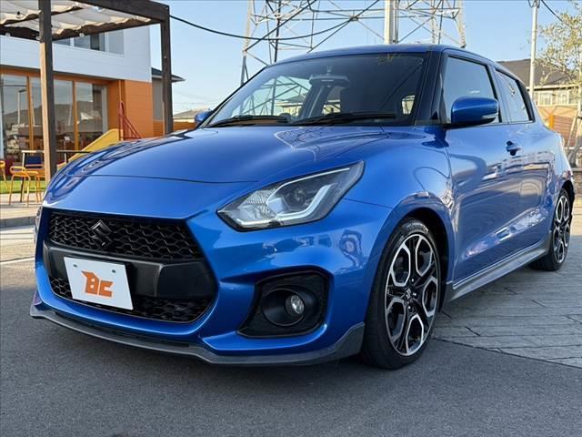 スイフトスポーツ ベースグレード 禁煙車 車検整備付 6MT ローダウン ターボ 社外8インチナビ フルセグ BT TRUSTステアリング TRUSTマフラー 純正17インチAW サブウーファー スポーツシート クルコン ステリモ(10枚目)