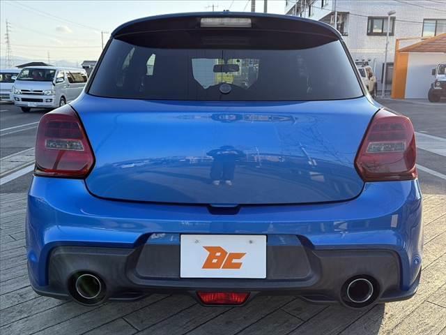 スイフトスポーツ ベースグレード 禁煙車 車検整備付 6MT ローダウン ターボ 社外8インチナビ フルセグ BT TRUSTステアリング TRUSTマフラー 純正17インチAW サブウーファー スポーツシート クルコン ステリモ(14枚目)