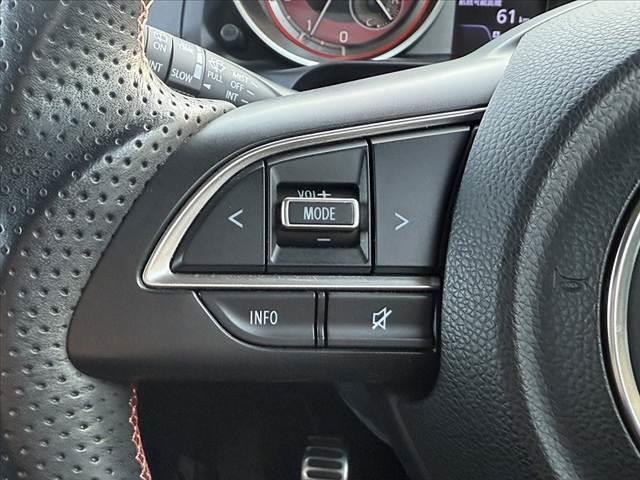 スイフトスポーツ ベースグレード 禁煙車 車検整備付 6MT ローダウン ターボ 社外8インチナビ フルセグ BT TRUSTステアリング TRUSTマフラー 純正17インチAW サブウーファー スポーツシート クルコン ステリモ(21枚目)