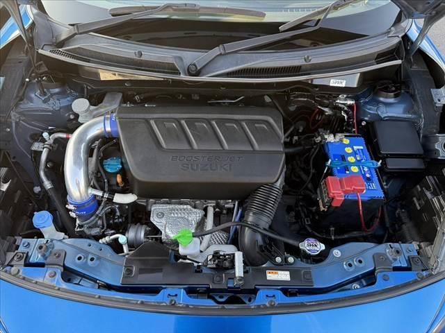 スイフトスポーツ ベースグレード 禁煙車 車検整備付 6MT ローダウン ターボ 社外8インチナビ フルセグ BT TRUSTステアリング TRUSTマフラー 純正17インチAW サブウーファー スポーツシート クルコン ステリモ(46枚目)