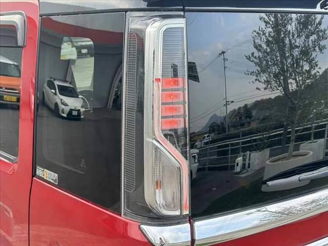 スペーシアカスタム ハイブリッドXS 禁煙車 車検整備付 両電スラ セーフティS クルコン Aハイ Pセンサー 社外8インチナビ フルセグ BT DVD ステリモ ETC FRドラレコ スマートキー ハーフレザー シートヒーター LED(37枚目)