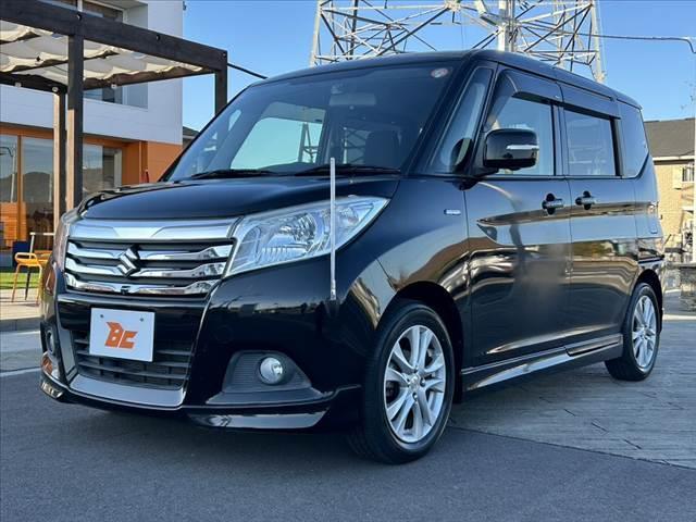 ソリオ ハイブリッドMZ 禁煙車 全方位カメラ 両電スラ 純正SDナビ フルセグ BT DVD ステリモ スマートキー2ケ オートHID フォグ ETC ドラレコ シートヒーター Aストップ Pガラス Rロール(10枚目)