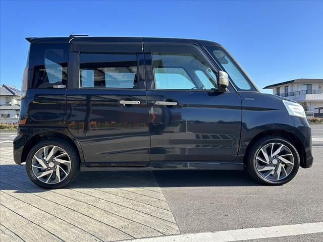 スペーシアカスタム Jスタイル 禁煙車 車検整備付 レーダーブレーキサポート 両側電動スライドドア プッシュスタート スマートキー2ケ HIDオートライト ロールサンシェード 電格ミラー 横滑り防止 リアヒーターダクト ステリモ(12枚目)