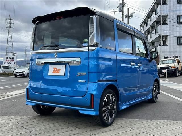 スペーシアカスタム ハイブリッドXS 中期 禁煙車 車検整備付 セーフティS 両電スラ 全方位カメラ 純正8インチナビ フルセグ BT DVD ステリモ ETC ドラレコ スマートキーX2 オートLED クルコン ハーフレザー(15枚目)