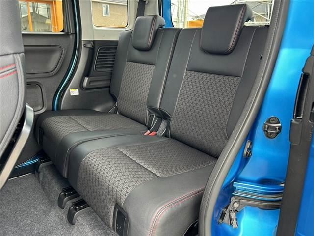 スペーシアカスタム ハイブリッドXS 中期 禁煙車 車検整備付 セーフティS 両電スラ 全方位カメラ 純正8インチナビ フルセグ BT DVD ステリモ ETC ドラレコ スマートキーX2 オートLED クルコン ハーフレザー(18枚目)