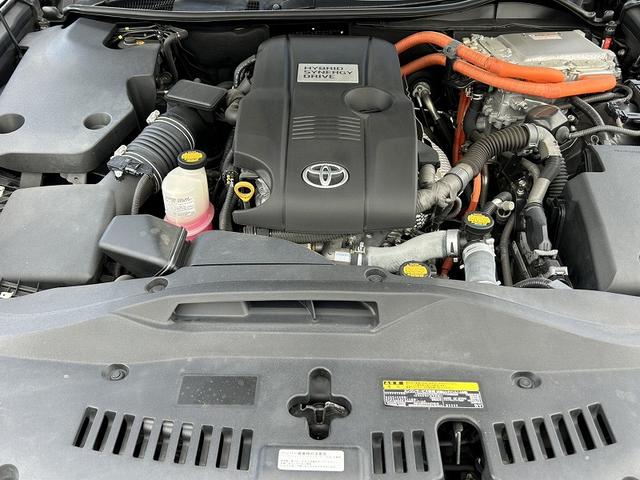 クラウンハイブリッド アスリートG 禁煙車 アドバンストパッケージ OP18インチAW 純正8インチナビ フルセグ BT DVD再生 Bモニター 革シート メモリ機能付Pシート クリアランスソナー レーダークルーズ Rスモークフィルム(43枚目)