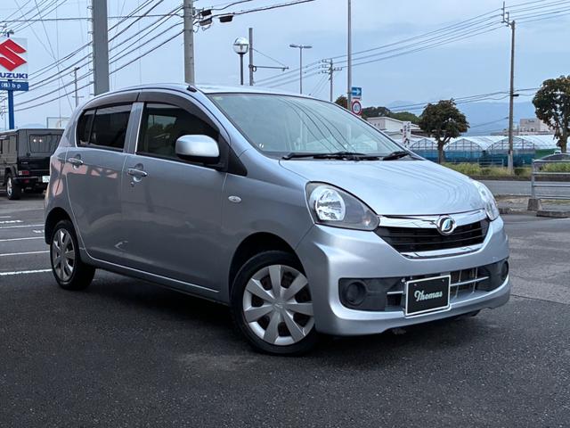 ミライース Ｘｆ　禁煙車　４ＷＤ　全国対応保証１２ヶ月走行無制限保証付き　寒冷地仕様　エコドライブアシストディスプレイ　純正ＣＤ　電動格納式ドアミラー　キーレス　ドアバイザー　フロアマット（13枚目）