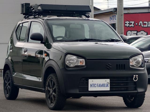 アルト L 全塗装済み リフトアップ ルーフキャリア M/Tタイヤ シートヒーター キーレス 頸部衝撃緩和ヘッドレスト 衝突安全ボディ 盗難防止装置(8枚目)