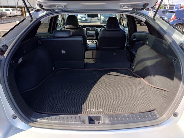 プリウス Aツーリングセレクション 純正ナビフルセグ 純正ドラレコ バックカメラ Bluetooth シートヒーター LEDヘッドライト フォグランプ パーキングアシスト レーンキープアシスト 衝突被害軽減ブレーキ(46枚目)