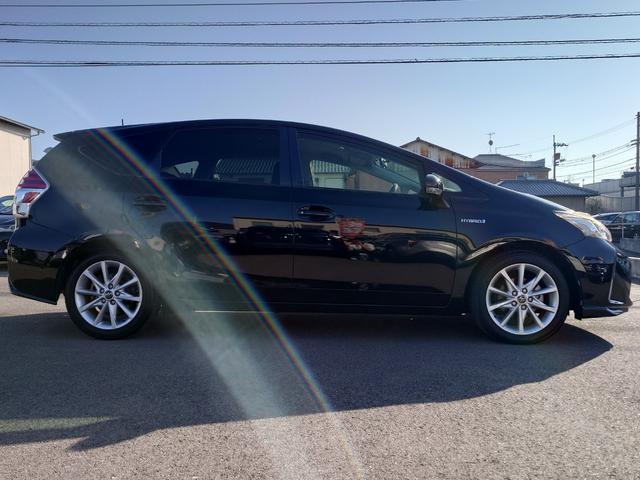 プリウスアルファ Sツーリングセレクション 純正ナビフルセグ バックカメラ スマートキー Bluetooth LEDヘッドライト フォグランプ サイドエアバッグ アイドリングストップ 横滑り防止装置 盗難防止装置(13枚目)