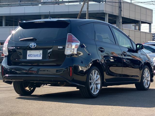 プリウスアルファ Sツーリングセレクション 純正ナビフルセグ バックカメラ スマートキー Bluetooth LEDヘッドライト フォグランプ サイドエアバッグ アイドリングストップ 横滑り防止装置 盗難防止装置(36枚目)