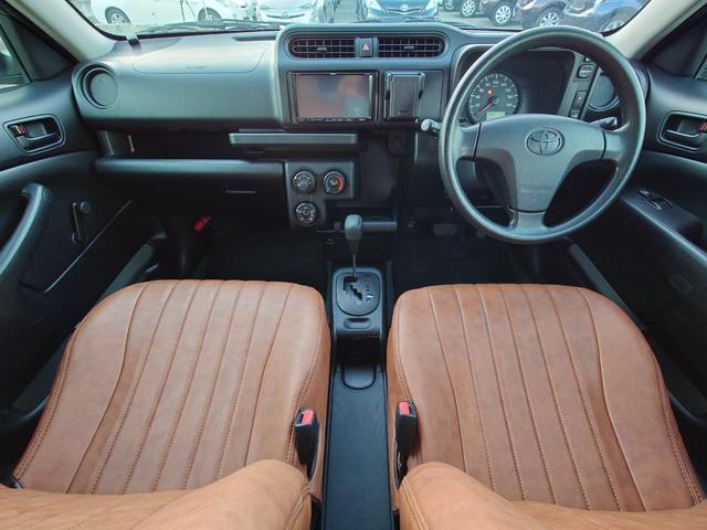 プロボックス DXコンフォート 全塗装ミディアムグレー シートカバー オープンカントリー 社外ナビ Bluetooth Wエアバック 横滑り防止装置(2枚目)