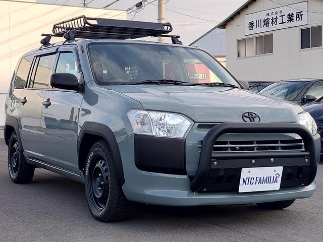 プロボックス GL アーバンカーキ全塗装 純正ナビワンセグ バックカメラ ルーフキャリア オーバーフェンダー プッシュバンパー レーンキープアシスト(26枚目)