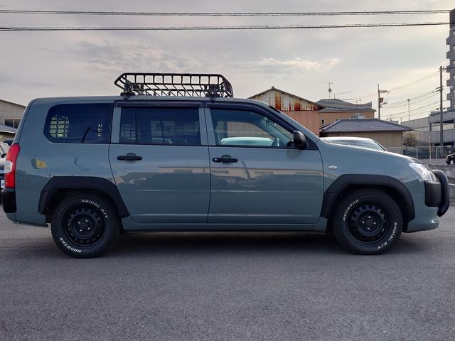 プロボックス GL アーバンカーキ全塗装 純正ナビワンセグ バックカメラ ルーフキャリア オーバーフェンダー プッシュバンパー レーンキープアシスト(28枚目)