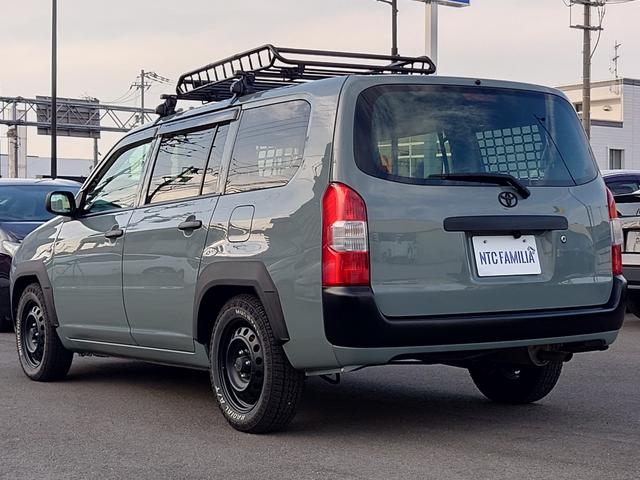 プロボックス GL アーバンカーキ全塗装 純正ナビワンセグ バックカメラ ルーフキャリア オーバーフェンダー プッシュバンパー レーンキープアシスト(29枚目)