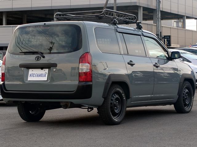 プロボックス GL アーバンカーキ全塗装 純正ナビワンセグ バックカメラ ルーフキャリア オーバーフェンダー プッシュバンパー レーンキープアシスト(54枚目)