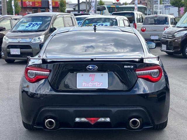 BRZ R 後期/徳島県ユーザー買取車/前席レカロシート/専用シートカバー/ソニックデザインフロントスピーカー/ブリッツサクションパイプ/クスコタワーバー/トランクスポイラー/BBS17インチAW/純正ナビ(6枚目)
