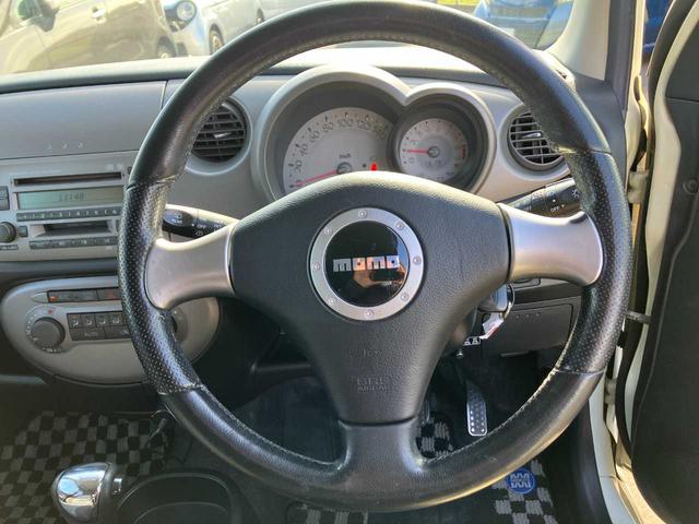 ミラジーノ ミニライト 徳島県ユーザー買取車/純正アンダーエアロ(F・S・R)/リアスポイラー/後付オートリトラミラー/MOMOステアリング/CDオーディオ/HIDヘッドライト/純正15インチAW/前ドラレコ/キーレスキー(16枚目)