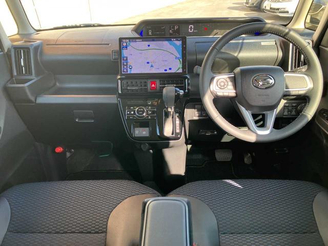 タント スローパーカスタムＲＳ　ワンオーナー／福祉車両　スローパー／電動ウィンチ／ターボ／ハーフレザーシート／メーカー１０インチナビ／フルセグＴＶ／ＢＴオーディオ／バックカメラ／ＥＴＣ２．０／前ドラレコ／ＬＥＤヘッドライト（3枚目）