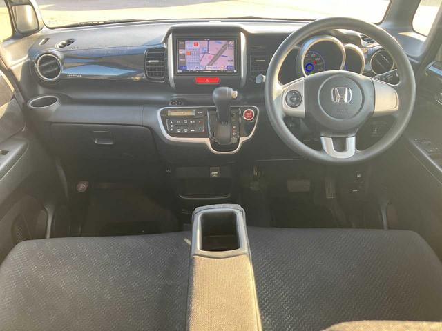 Ｎ－ＢＯＸカスタム Ｇ・Ａパッケージ　徳島ユーザー買取車／片側電動スライドドア／ＣＴＢＡ／社外ＳＤナビ／ＤＶＤ・ＣＤ再生／フルセグＴＶ／バックカメラ／ＨＩＤヘッドライト／純正１４インチＡＷ／スマートキー／純正フロアマット／ドアバイザー（2枚目）