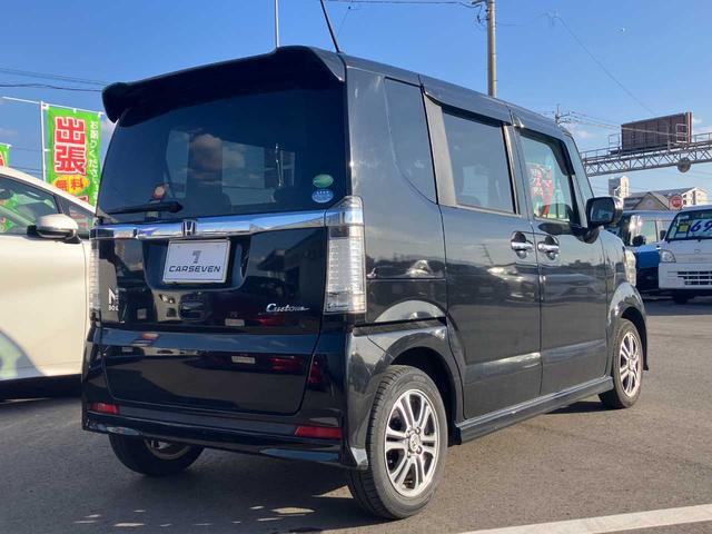 Ｎ－ＢＯＸカスタム Ｇ・Ａパッケージ　徳島ユーザー買取車／片側電動スライドドア／ＣＴＢＡ／社外ＳＤナビ／ＤＶＤ・ＣＤ再生／フルセグＴＶ／バックカメラ／ＨＩＤヘッドライト／純正１４インチＡＷ／スマートキー／純正フロアマット／ドアバイザー（3枚目）