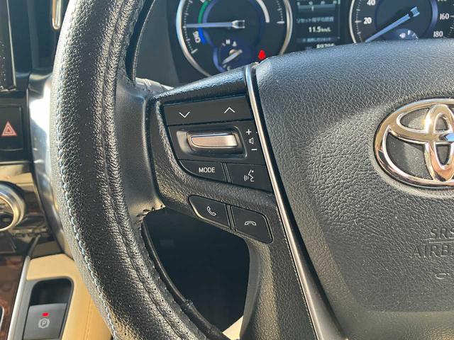 アルファードハイブリッド Ｘ　ワンオーナー／７人乗／４ＷＤ／トヨタセーフティーセンス／メーカーナビ／ＤＶＤ・ＣＤ再生／フルセグＴＶ／ＢＴオーディオ／バックカメラ／ビルトインＥＴＣ／デジタルインナーミラー／ベージュシートカバー（18枚目）