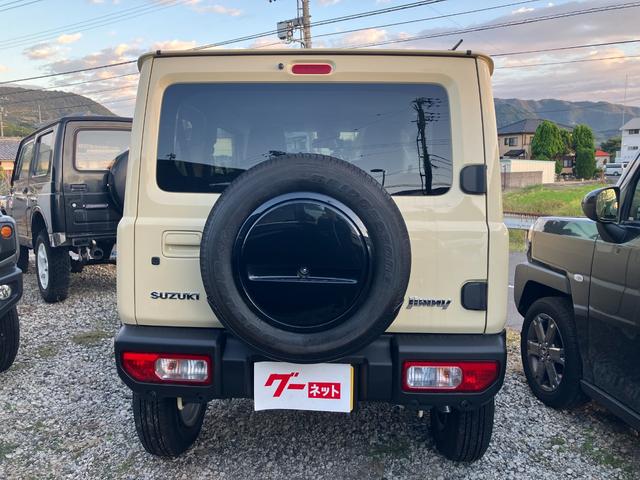 ジムニー XC 届出済未使用車 フロア4AT 4WD デュアルセンサーブレーキサポート シートヒーター クルーズコントロール ターボ レーンアシスト プッシュスタートスマートキー オートエアコン 純正アルミホイール(5枚目)