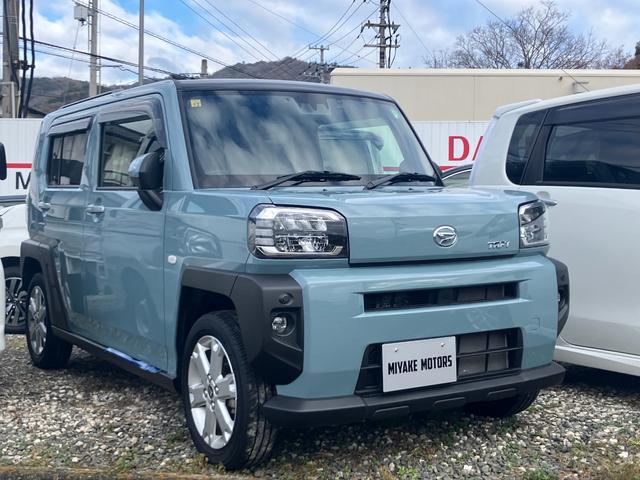 タフト Ｇ　サンルーフ　シートヒーター　バックモニター　ナビ　フルセグＴＶ　Ｂｌｕｅｔｏｏｔｈ　前後ドラレコ　純正アルミホイール　ＥＴＣ　ルーフレール　電子パーキング　オートエアコン　衝突被害軽減システム（5枚目）