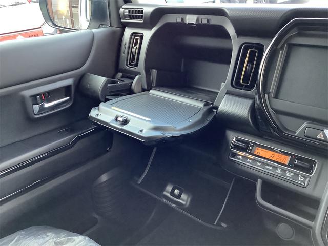 ハスラー ハイブリッドＸ　クリアランスソナー　オートクルーズコントロール　レーンアシスト　衝突被害軽減システム　オートライト　スマートキー　アイドリングストップ　電動格納ミラー　シートヒーター　ＣＶＴ　ＥＳＣ　アルミホイール（10枚目）