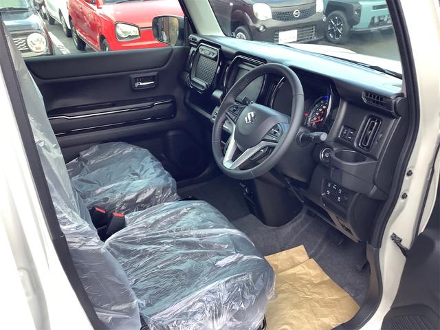 ハスラー ハイブリッドＸ　クリアランスソナー　オートクルーズコントロール　レーンアシスト　衝突被害軽減システム　オートライト　スマートキー　アイドリングストップ　電動格納ミラー　シートヒーター　ＣＶＴ　ＥＳＣ　アルミホイール（39枚目）