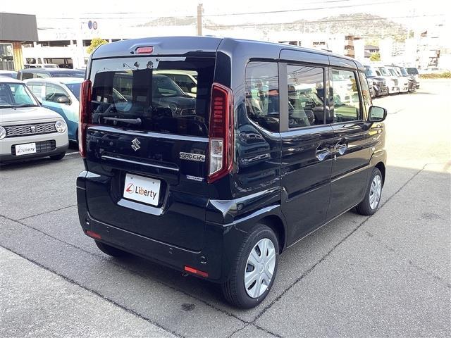 スペーシア ハイブリッドＧ　両側スライドドア　クリアランスソナー　衝突被害軽減システム　ＬＥＤヘッドランプ　スマートキー　アイドリングストップ　電動格納ミラー　ベンチシート　ＣＶＴ　盗難防止システム　ＡＢＳ　ＥＳＣ（18枚目）