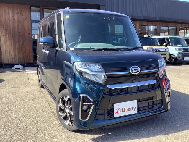 タント カスタムXセレクション ドライブレコーダー ETC 全周囲カメラ 両側電動スライドドア ナビ TV クリアランスソナー 衝突被害軽減システム オートライト スマートキー アイドリングストップ 電動格納ミラー シートヒーター(6枚目)