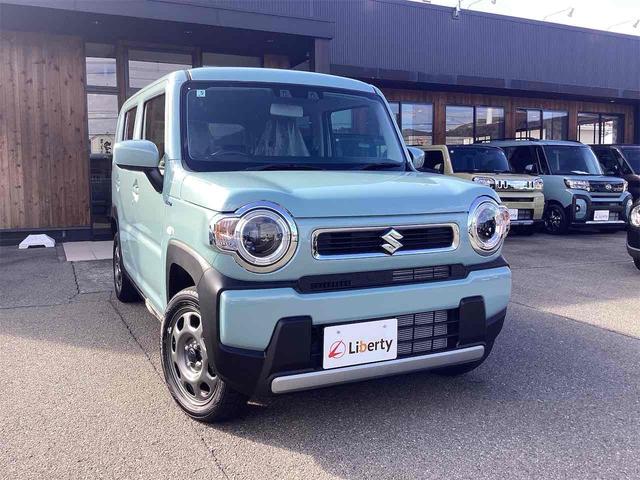 ハスラー ハイブリッドG クリアランスソナー オートクルーズコントロール レーンアシスト 衝突被害軽減システム オートライト スマートキー アイドリングストップ 電動格納ミラー シートヒーター CVT ESC エアコン(3枚目)