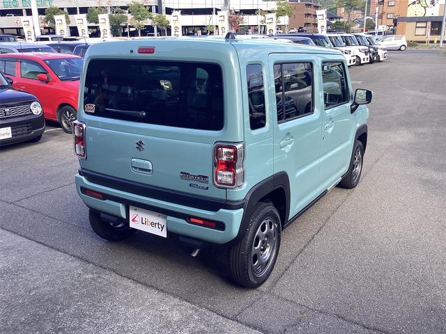 ハスラー ハイブリッドG クリアランスソナー オートクルーズコントロール レーンアシスト 衝突被害軽減システム オートライト スマートキー アイドリングストップ 電動格納ミラー シートヒーター CVT ESC エアコン(5枚目)